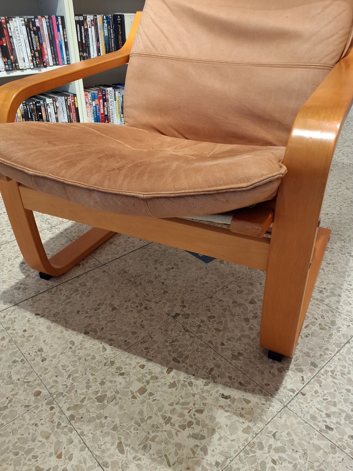 Ikea læder lænestol